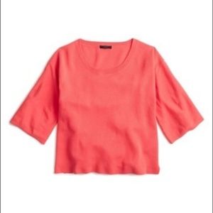 J. Crew dramatic-sleeve sweater